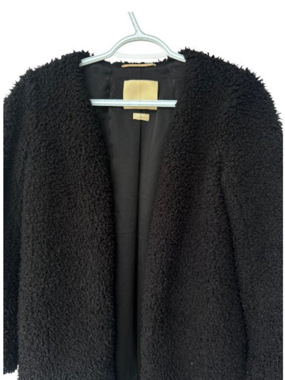 Wilfred Laboratoire teddy coat black women's size XS - Picture 4 of 7